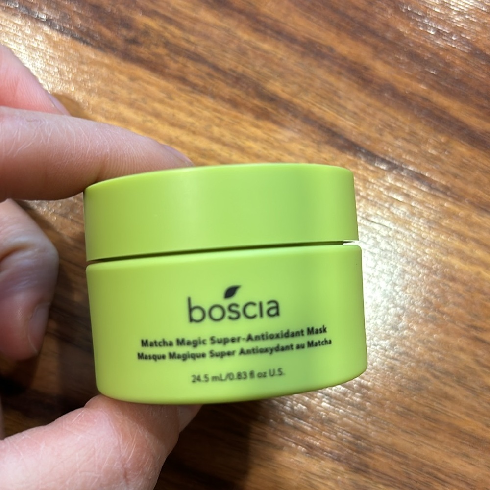 Boscia Matcha super antioxidant Mask travel size 24.5ml/0.83oz